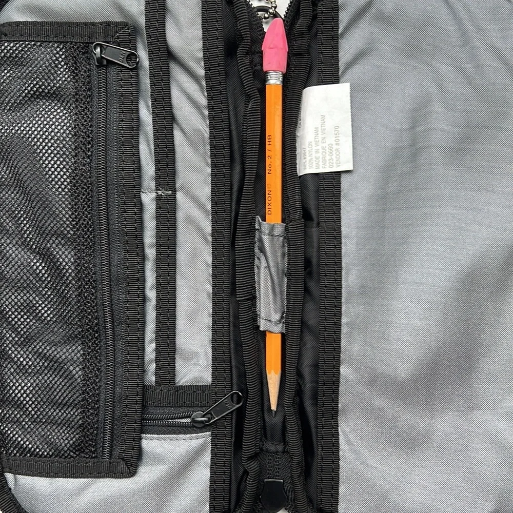 EB Guide Travel Case Tech Organizer Durable Zippered Pouch Modern Minimalist